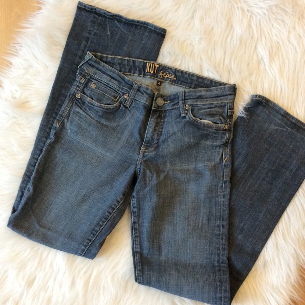 Kut from the Kloth Jeans womens 4 Denim Boot Cut